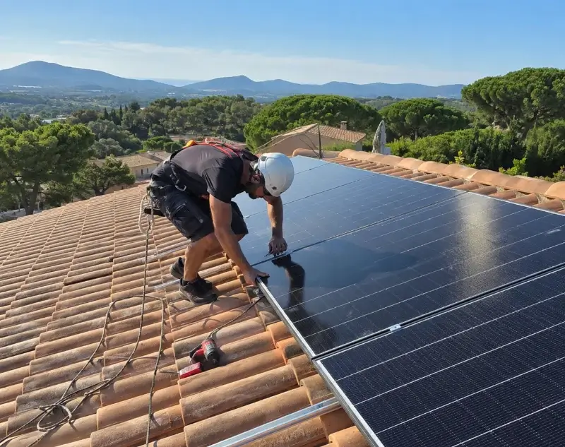 Installateur panneaux solaires Glénay — pose photovoltaïque sur toiture