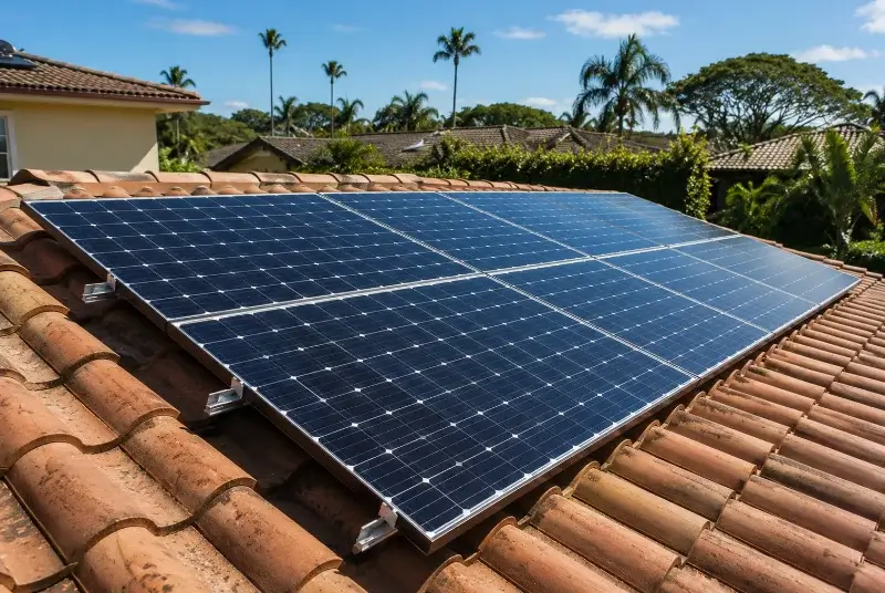 Installation de panneaux solaires à Glénay